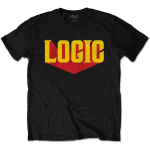 Logic tričko Logo Čierna XXL
