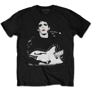 Lou Reed tričko Bleached Photo Čierna L