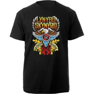 Lynyrd Skynyrd tričko Southern Rock & Roll Čierna M