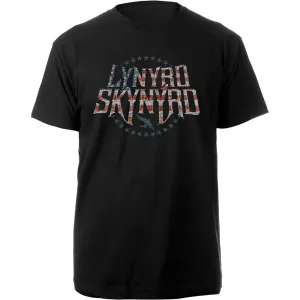 Lynyrd Skynyrd tričko Stars & Stripes Čierna L