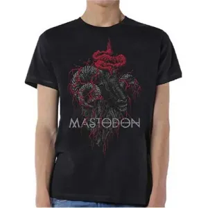 Mastodon tričko Rams Head Colour Čierna L