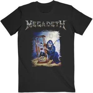 Megadeth tričko Countdown Hourglass Čierna XL