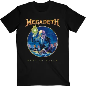 Megadeth tričko RIP Anniversary Čierna XL