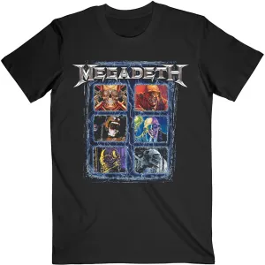 Megadeth tričko Vic Head Grip Čierna XL