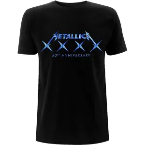 Metallica tričko 40 XXXX Čierna L