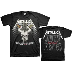 Metallica tričko 40th Anniversary Forty Years Čierna L