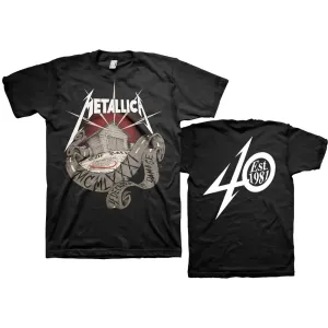 Metallica tričko 40th Anniversary Garage Čierna S