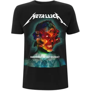 Metallica tričko Hardwired Album Cover Čierna XL