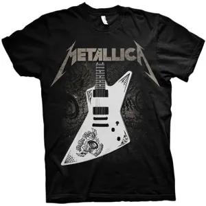 Metallica tričko Papa Het Guitar Čierna L