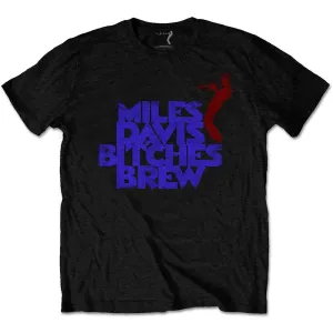 Miles Davis tričko Bitches Brew Vintage Čierna XXL