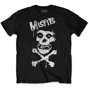 Misfits tričko Cross Bones Čierna L
