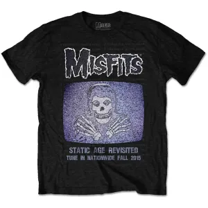 Misfits tričko Static Čierna L