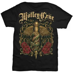 Motley Crue tričko Exquisite Dagger Čierna XXL