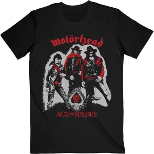 Motörhead tričko Ace of Spades Cowboys Čierna XXL