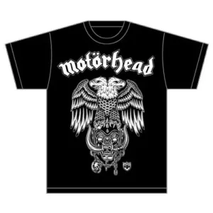 Motörhead tričko Hiro Double Eagle Čierna M