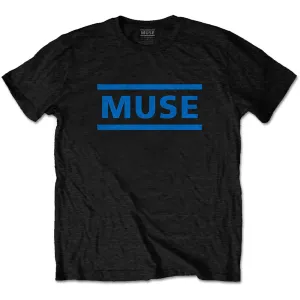 Muse tričko Dark Blue Logo Čierna XL