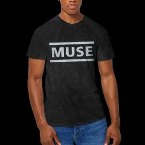 Muse tričko Logo Čierna S