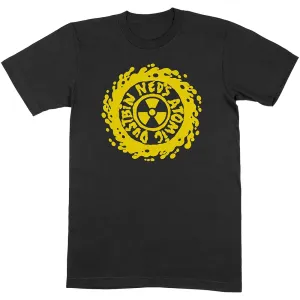 Ned's Atomic Dustbin tričko Yellow Classic Logo Čierna XXL