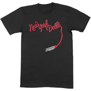 New York Dolls tričko Lipstick Logo Čierna XXL #2094809