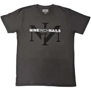 Nine Inch Nails tričko Icon & Logo Šedá XXL