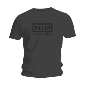 Nine Inch Nails tričko Now I'm Nothing Šedá L