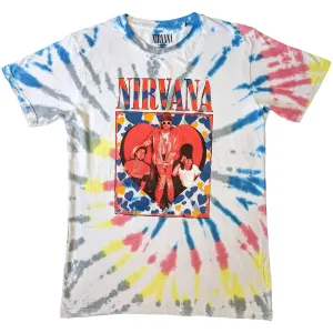 Nirvana tričko Heart Biela L