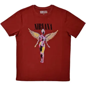Nirvana tričko In Utero Červená M
