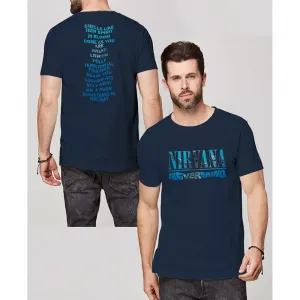 Nirvana tričko Nevermind Modrá XXL
