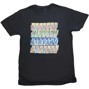 Nirvana tričko Repeat Čierna S