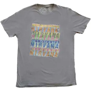Nirvana tričko Repeat Šedá XL
