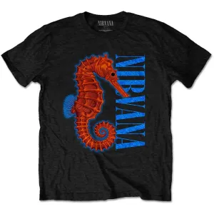 Nirvana tričko Seahorse Čierna M