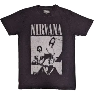 Nirvana tričko Sitting Čierna XL