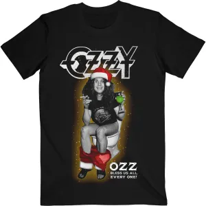 Ozzy Osbourne tričko Ozz Bless Us All Čierna XXL