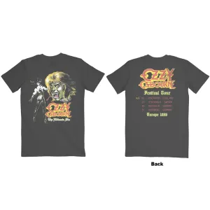 Ozzy Osbourne tričko Ultimate Remix Šedá L