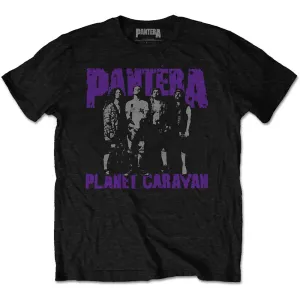 Pantera tričko Planet Caravan Čierna XL