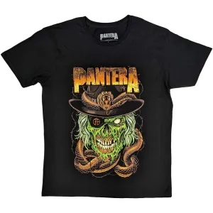 Pantera tričko Snake & Skull Čierna XXL