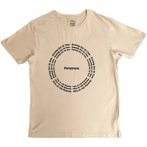 Paramore tričko ROOT Circle Natural L