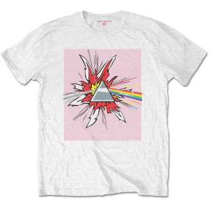 Pink Floyd tričko Lichtenstein Prism Biela XXL