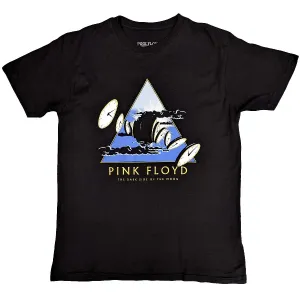 Pink Floyd tričko Melting Clocks Čierna L
