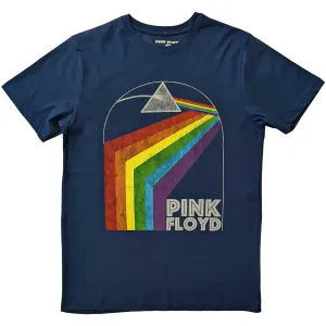 Pink Floyd tričko Prism Arch Modrá XXL