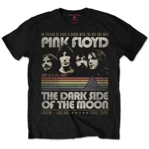 Pink Floyd tričko Vintage Stripes Čierna M