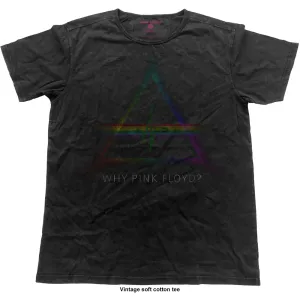 Pink Floyd tričko Why Čierna XL