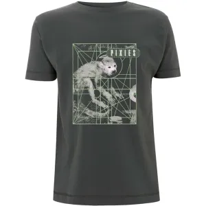 Pixies tričko Monkey Grid Šedá XL