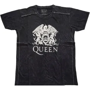 Queen tričko Classic Crest Čierna XXL #2096323