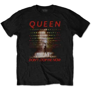 Queen tričko Don't Stop Me Now Čierna S