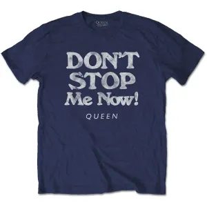 Queen tričko Don't Stop Me Now Modrá XXL