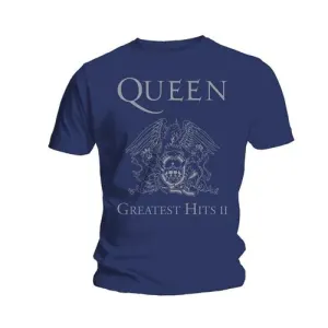 Queen tričko Greatest Hits II Modrá L #2104718