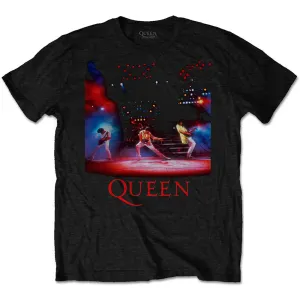 Queen tričko Live Shot Spotlight Čierna L