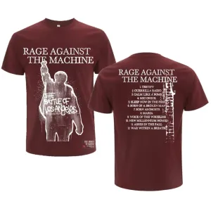 Rage Against the Machine tričko BOLA Album Cover Červená L