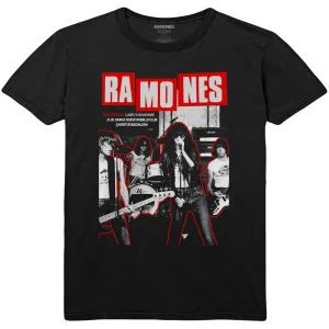 Ramones tričko Barcelona Čierna M